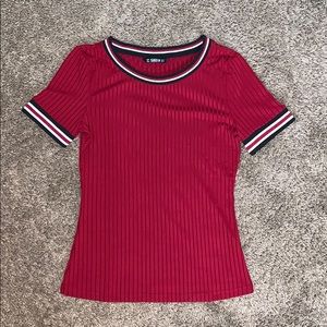 XSMALL Red Short Sleeve Tee